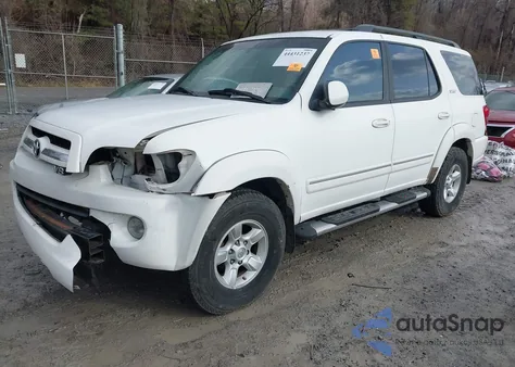 2006 Toyota Sequoia Sr5 V8 z USA, uszkodzony, nr VIN 5TDZT34A76S272358